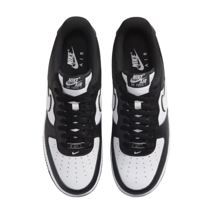 Nike Air Force 1 Low 07 - White Swoosh Panda - Image 2