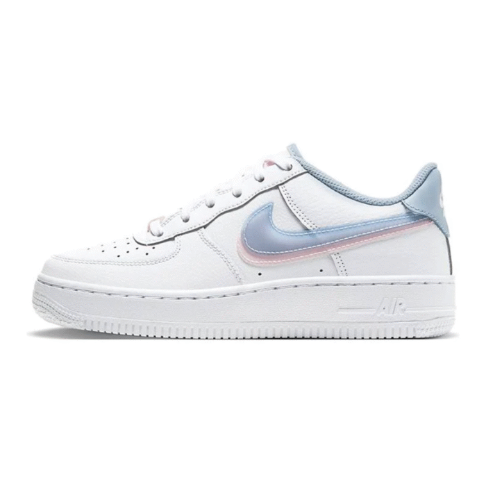 Nike Air Force 1 Low LV8 Double Swoosh Light Armory Blue - Image 2