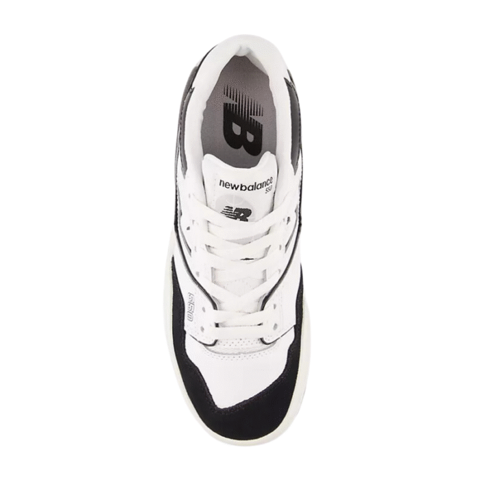 New Balance 550 - White Black Rain Cloud - Image 4