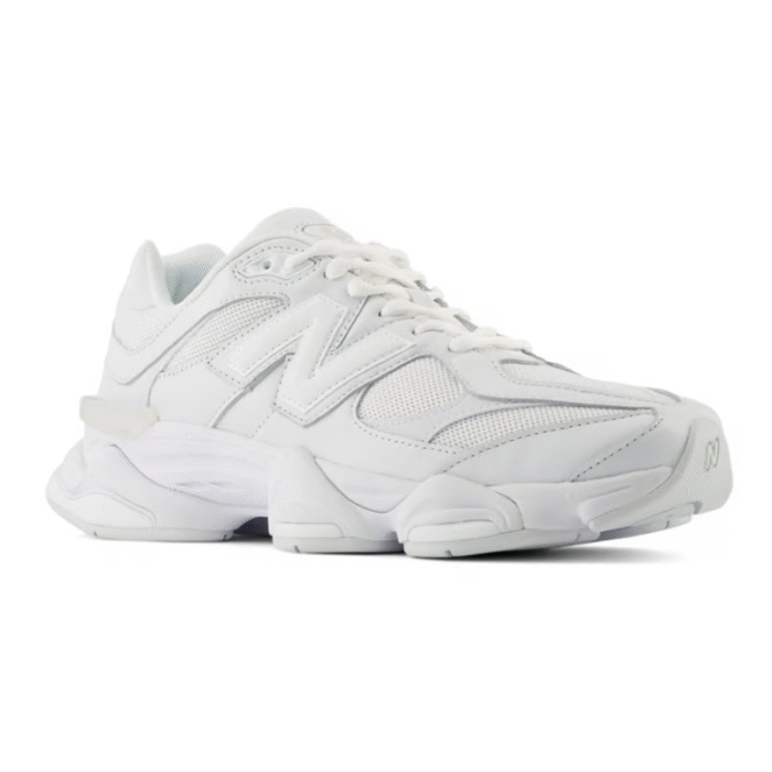 New Balance 9060 - Triple White - Image 3