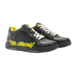 OFF-WHITE Out Of Office "ooo" Low Tops For Walking Black Yellow - Image 4