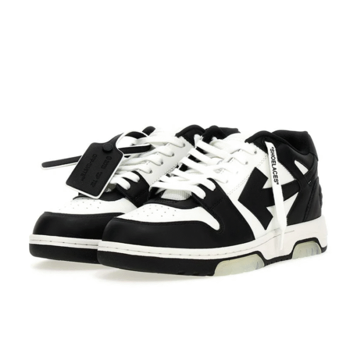 OFF-WHITE Out Of Office Calf Leather - Panda - Image 4