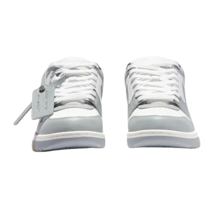 OFF-WHITE Out Of Office Calf Leather –  White Grey - Image 2