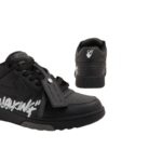 OFF-WHITE Out Of Office OOO For Walking Low Tops - Black White - Image 5