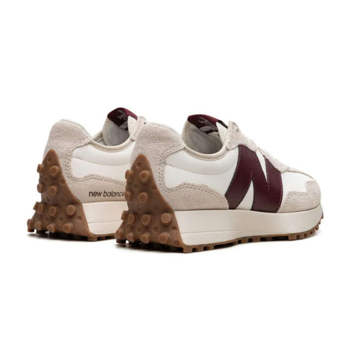 New Balance 327 - Moonbeam Burgundy - Image 2