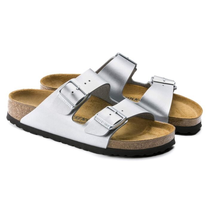 Birkenstock Arizona Silver - Image 3