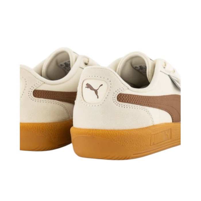 PUMA Palermo Wide Lace Sd 'Frosted Ivory Brown Mushroom - Image 4
