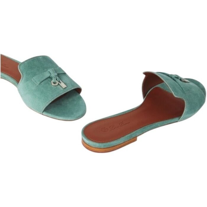 Loropiana Summer Charms Sandal Suede Goatskin Camu Fruit - Image 5
