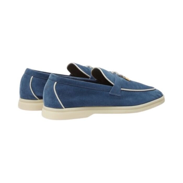 Loropiana Charms Walk Loafer Suede Ocean Heart - Image 3