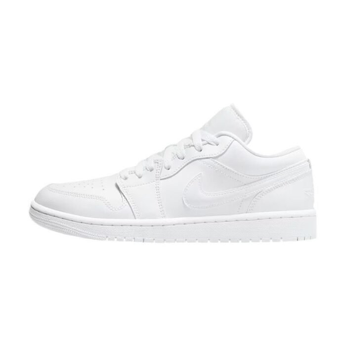Nike Air Jordan 1 Low All White - Image 2
