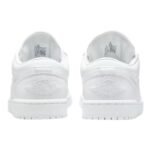 Nike Air Jordan 1 Low All White - Image 4