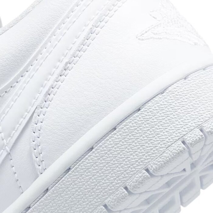 Nike Air Jordan 1 Low All White - Image 6