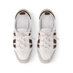 LV Sneakerina White Brown Monogram - Image 3