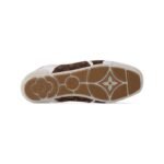 LV Sneakerina White Brown Monogram - Image 5