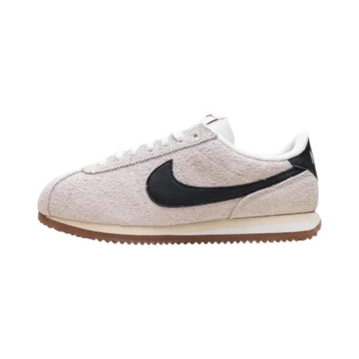 Nike Cortez Vintage Suede Summit White/Muslin/Gum Medium Brown/Black - Image 3