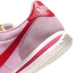 Nike Cortez Textile Medium Soft Pink Fire Red Sail Team Orange - Image 5