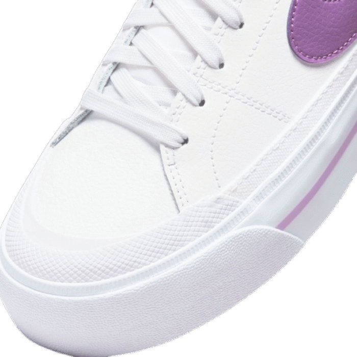 Nike Court Legacy Lifts - White/Purple - Image 6