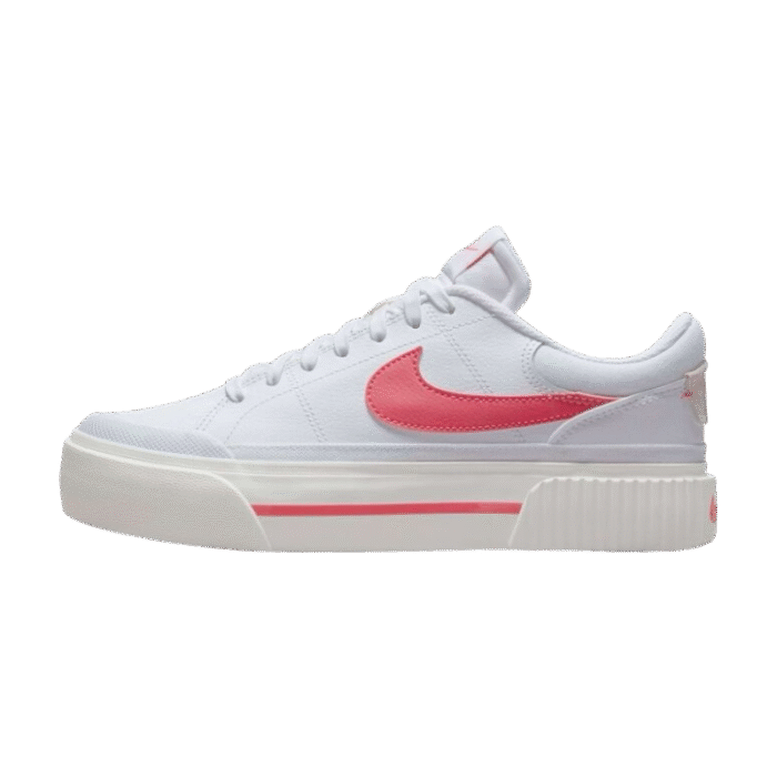 Nike Court Legacy Lift – White Coral - Image 2