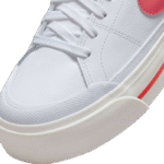 Nike Court Legacy Lift – White Coral - Image 3