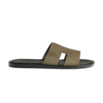 Hermes Izmir Sandal Vert Toundra