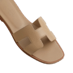 Hermes Oran Sandal Beige/Lin - Image 4