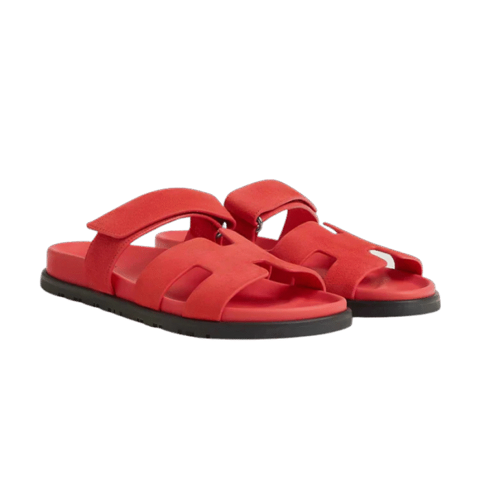 Hermes Chypre Sandal Rose/Vermillon - Image 2