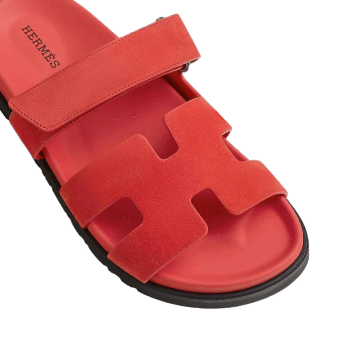 Hermes Chypre Sandal Rose/Vermillon - Image 5