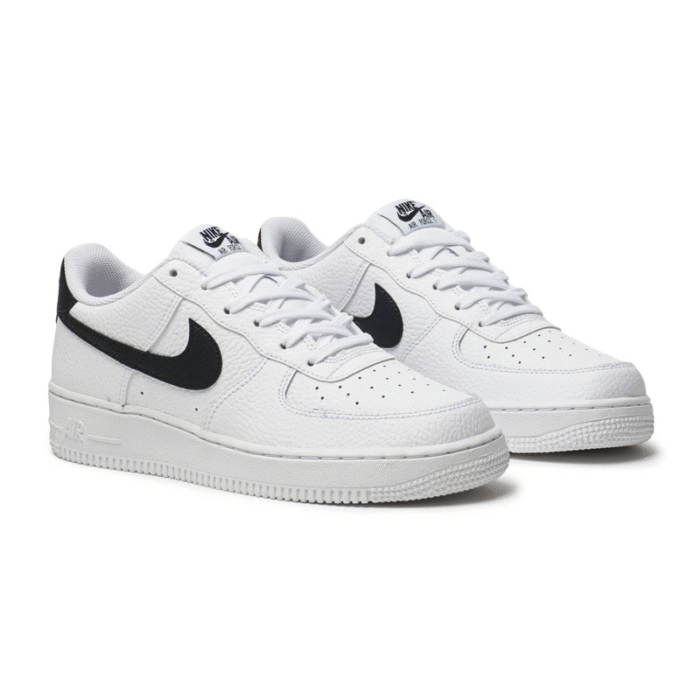 Nike Air Force 1 Low '07 White/Black/Leather - Image 2