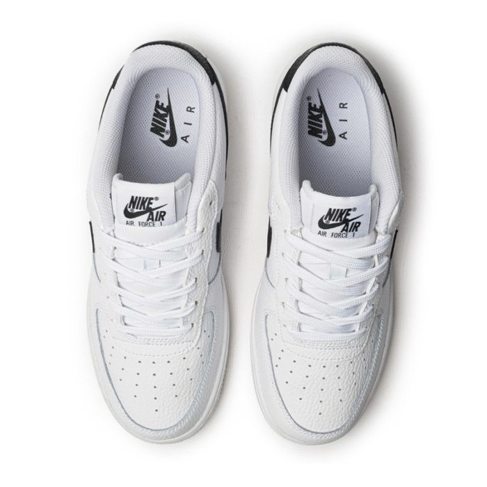 Nike Air Force 1 Low '07 White/Black/Leather - Image 3