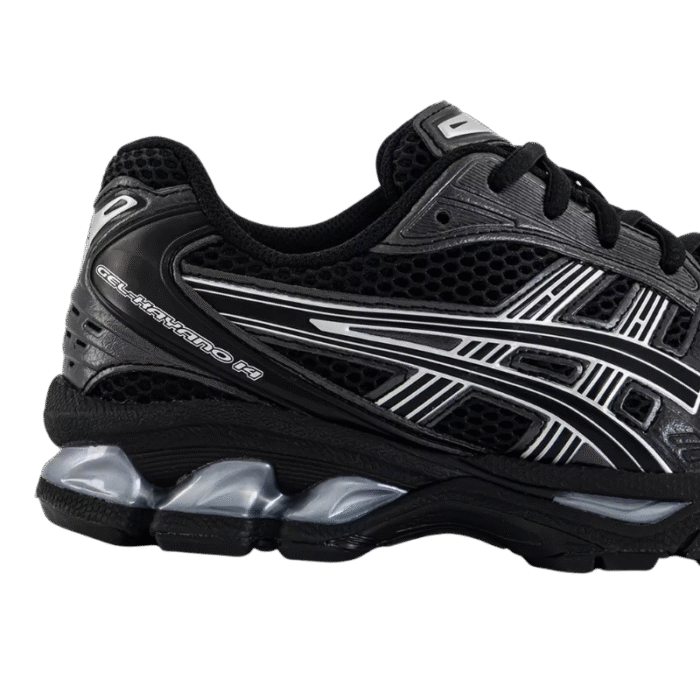 Asics GEL-KAYANO 14 BLACK/PURE SILVER - Image 2