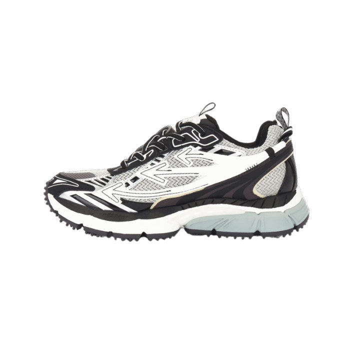 OFF-WHITE Be Right Back Sneakers Gray/Black - Image 5