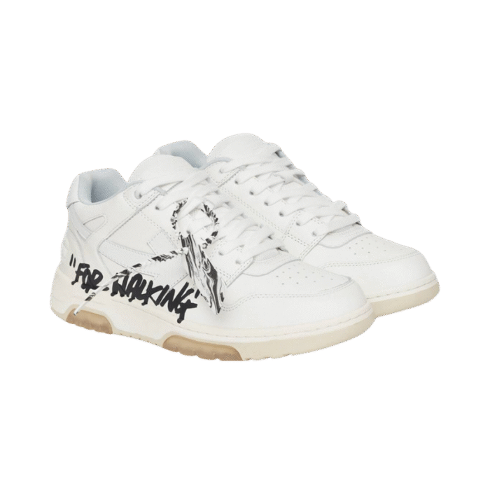 OFF-WHITE Out Of Office OOO low Tops for Walking for - White Black - Image 2