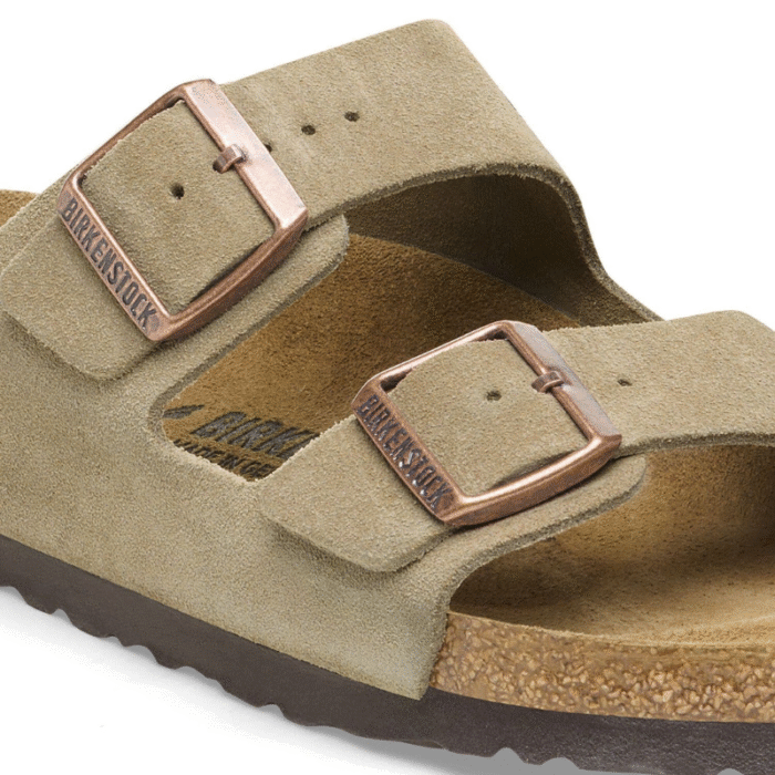 Birkenstock Arizona Suede Leather - Taupe - Image 6