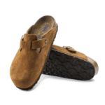 Birkenstock Boston Soft Footbed Suede Mink - Image 3