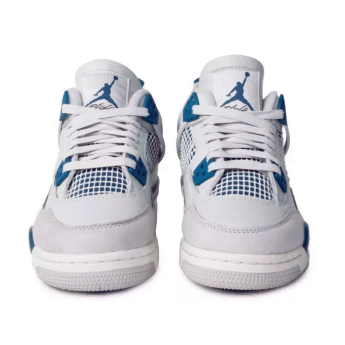 Jordan 4 Retro Military - Blue - Image 3