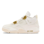 Jordan 4 Retro Miltalic - Gold - Image 2
