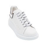 Alexander Mcqueen Oversized – White Black Trim - Image 3