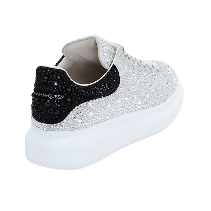Alexander Mcqueen Oversized Crystal-Embellished White - Image 3
