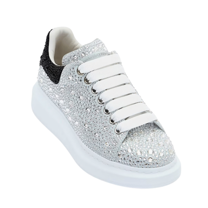 Alexander Mcqueen Oversized Crystal-Embellished White - Image 4