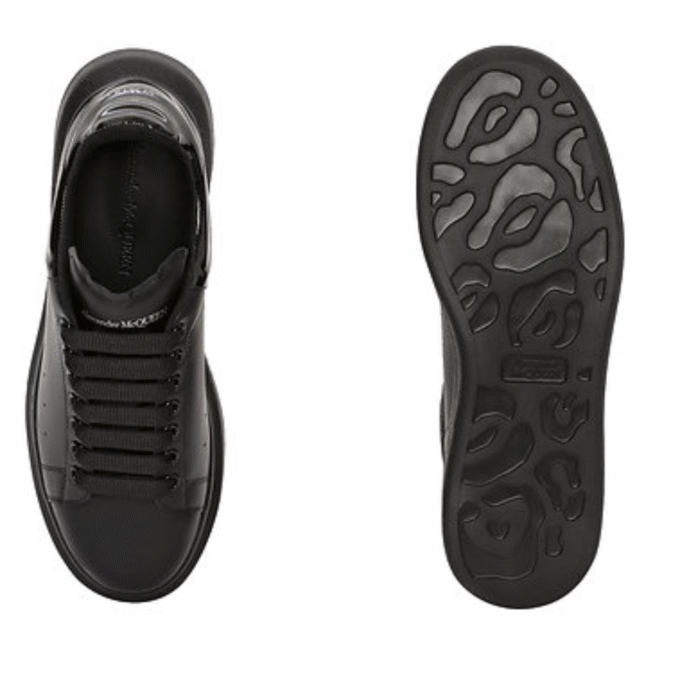 Alexander Mcqueen Oversized - Black Gloss Heel - Image 3