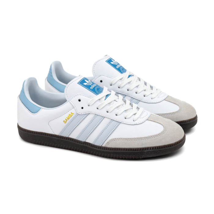 Adidas Samba OG - White Sky Blue - Image 2