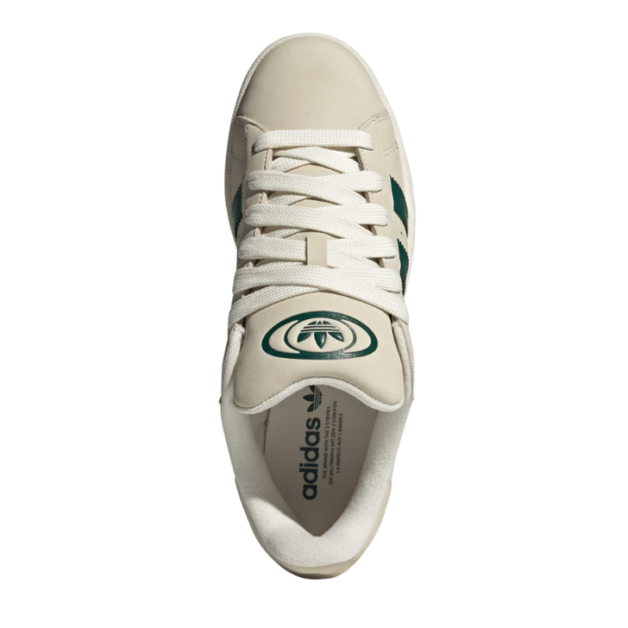 Adidas Campus 00s Cream - White Collegiate Green - Image 2
