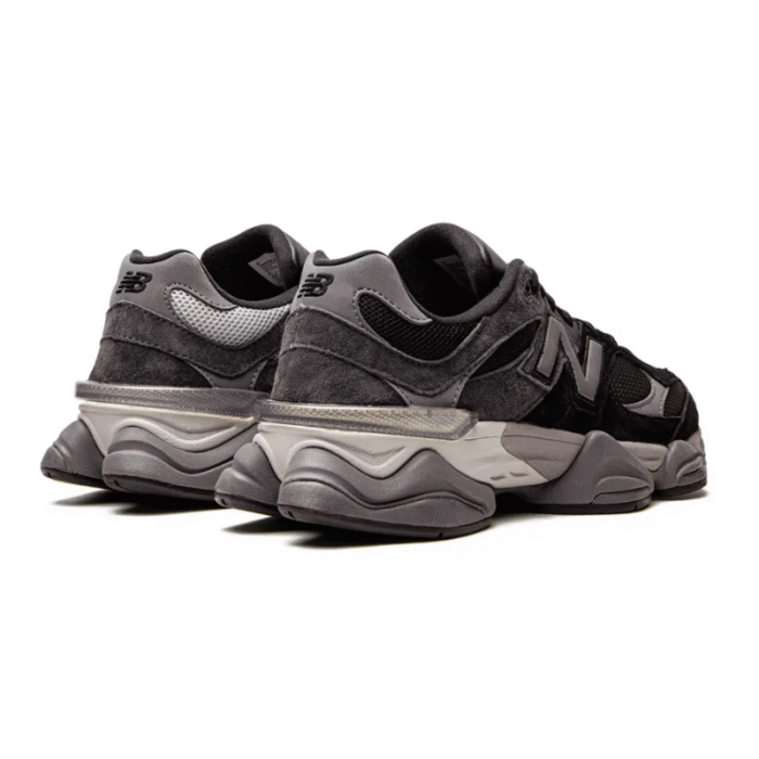 New Balance 9060 - Black Castlerock Grey - Image 2