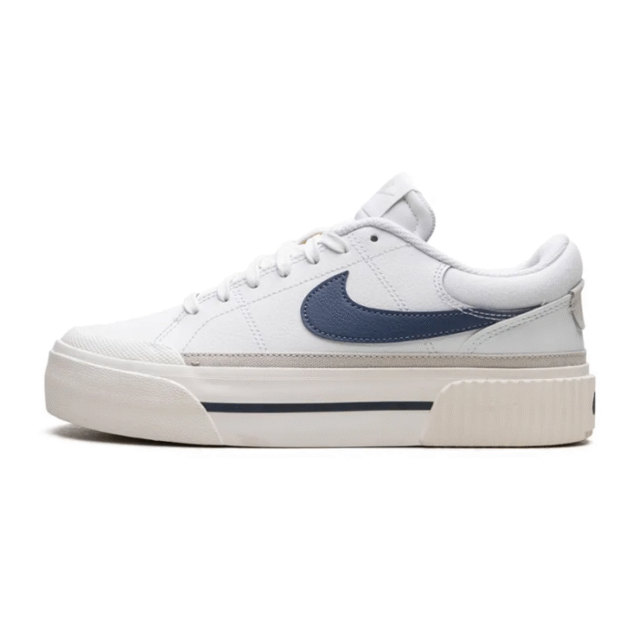 Nike Court Legacy Lift - White Diffused Blue - Image 2