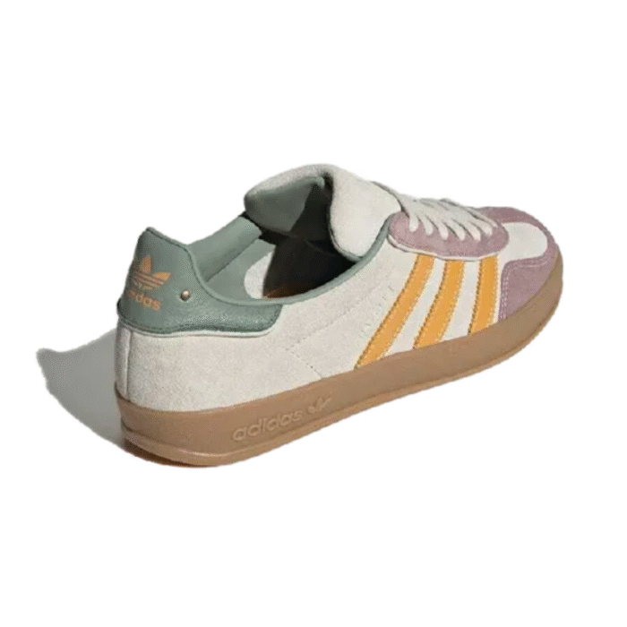 Adidas Gazelle Indoor - Off White Preloved Yellow - Image 2