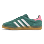 Adidas Gazelle Indoor - Collegiate Green Lucid Pink - Image 2