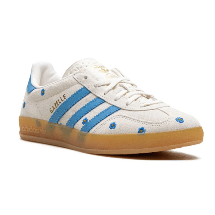 Adidas Gazelle Indoor - Light Blue Floral - Image 5