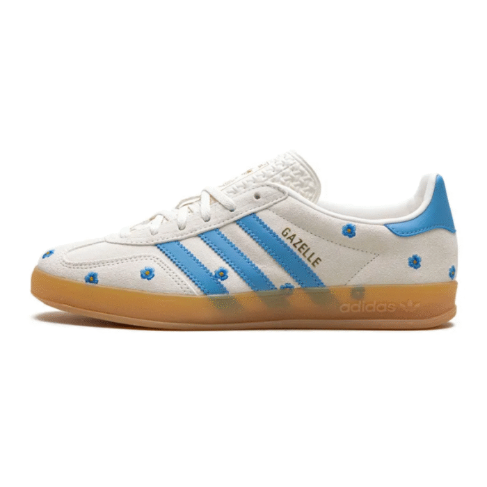 Adidas Gazelle Indoor - Light Blue Floral - Image 2