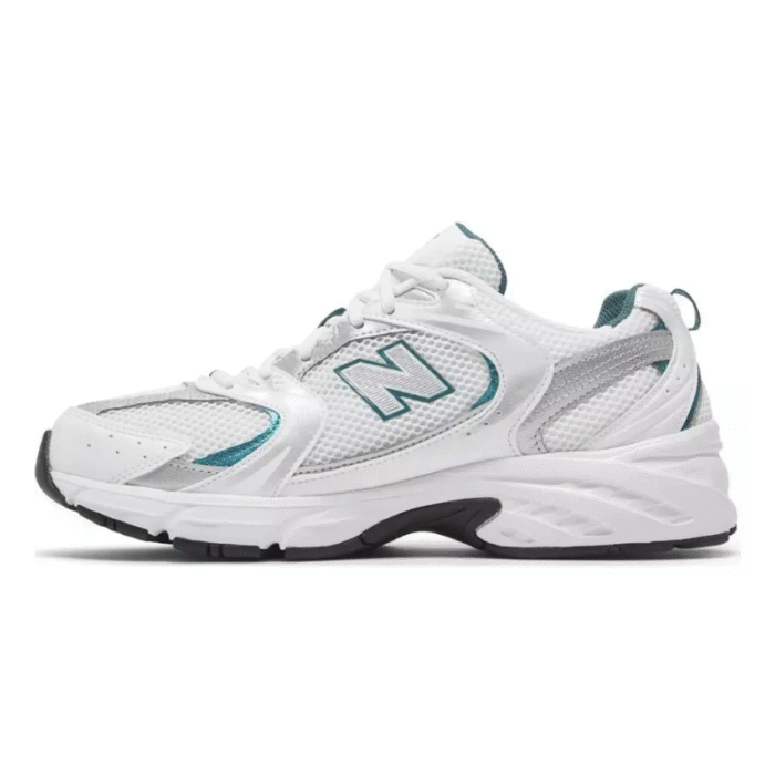 New Balance 530 - White Silver Green - Image 2