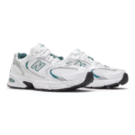 New Balance 530 - White Silver Green - Image 3